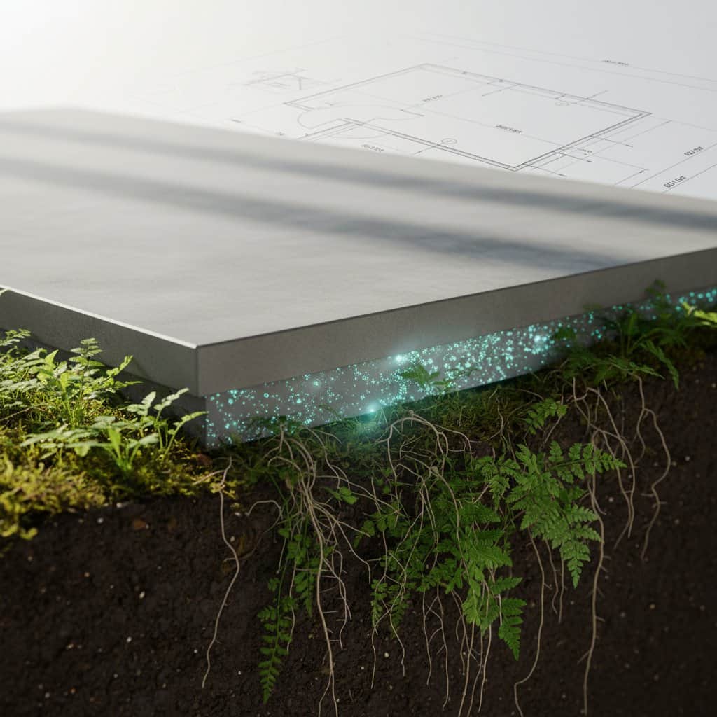 Image for Carbon-Negative Concrete Traps CO2 in Your Foundation