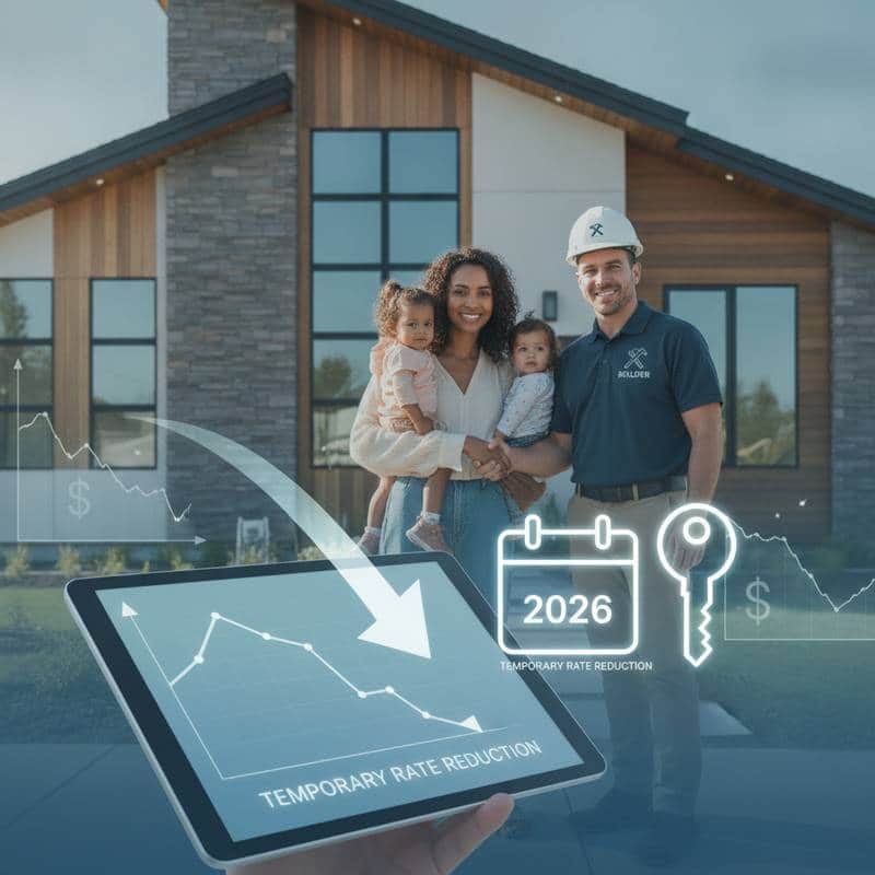 Featured image for Builders Pay to Lower Your Rate for 3 Years