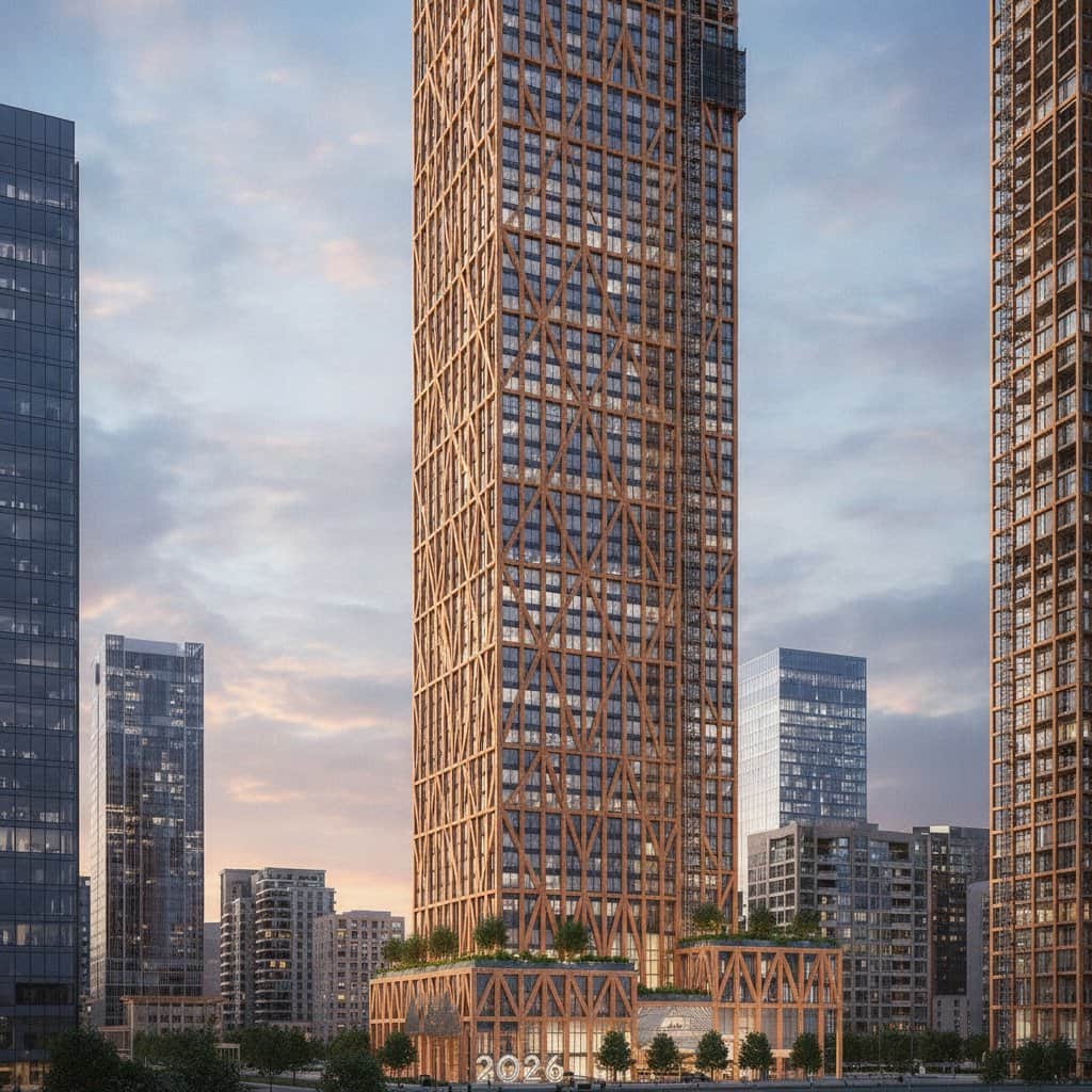Image for 2026 Fire Codes Unlock Taller Mass Timber Buildings