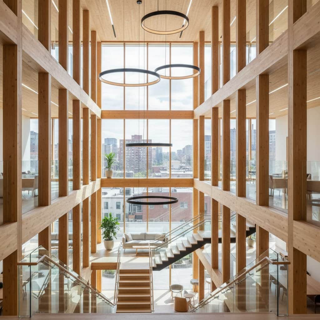 Featured image for Mass Timber Homes Up to 8 Stories Now Legal in 12 States