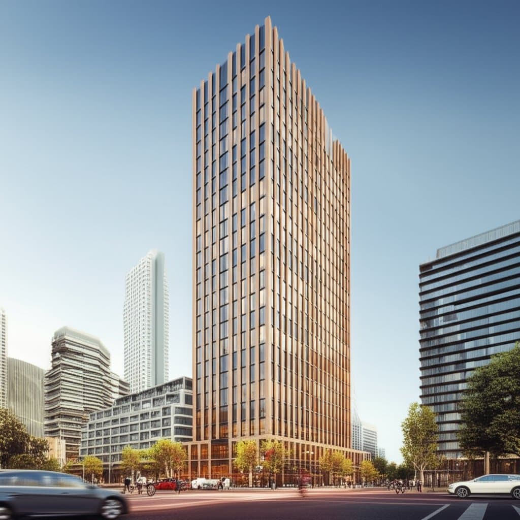 Featured image for CLT Timber Towers Approved Up to 20 Stories High