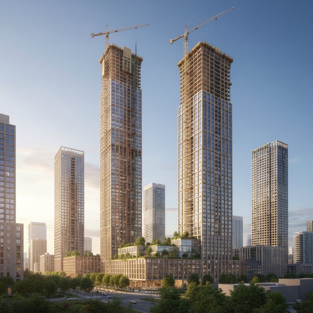 Featured image for New Building Codes Clear Path for Taller Timber Towers