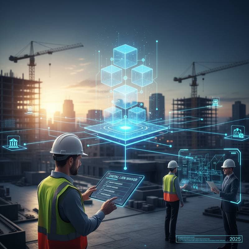 Featured image for Blockchain Solves the Missing Lien Waiver Problem