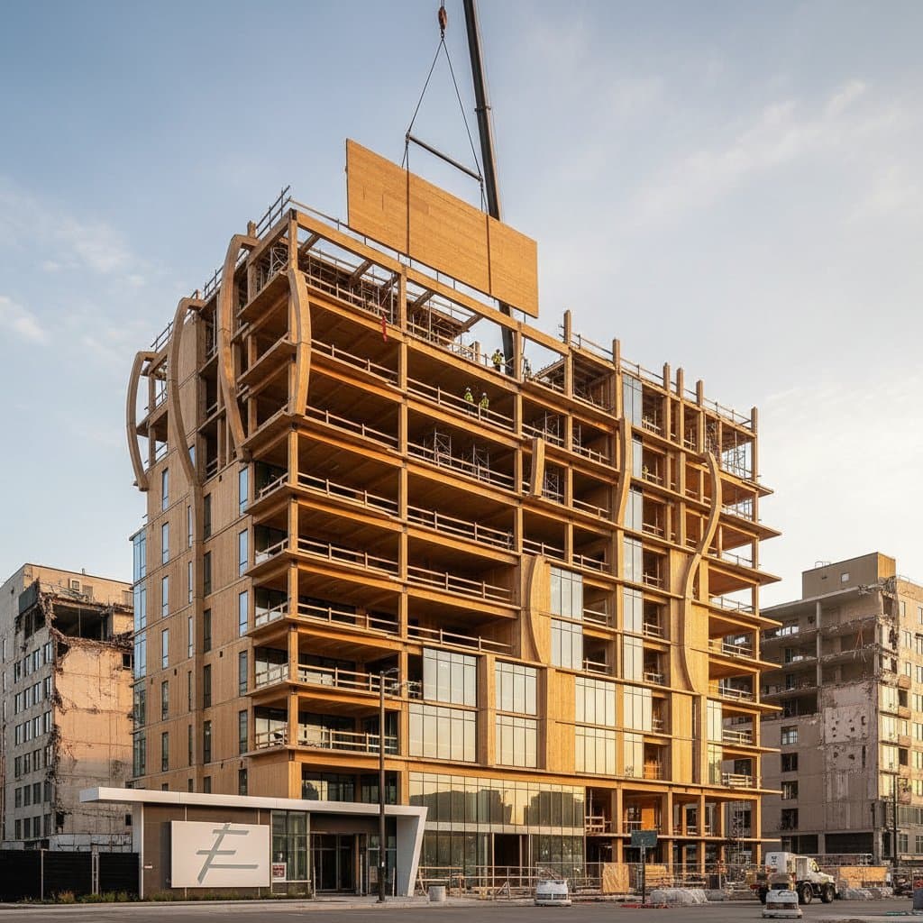 Featured image for Mass Timber Builds Faster Than Steel or Concrete