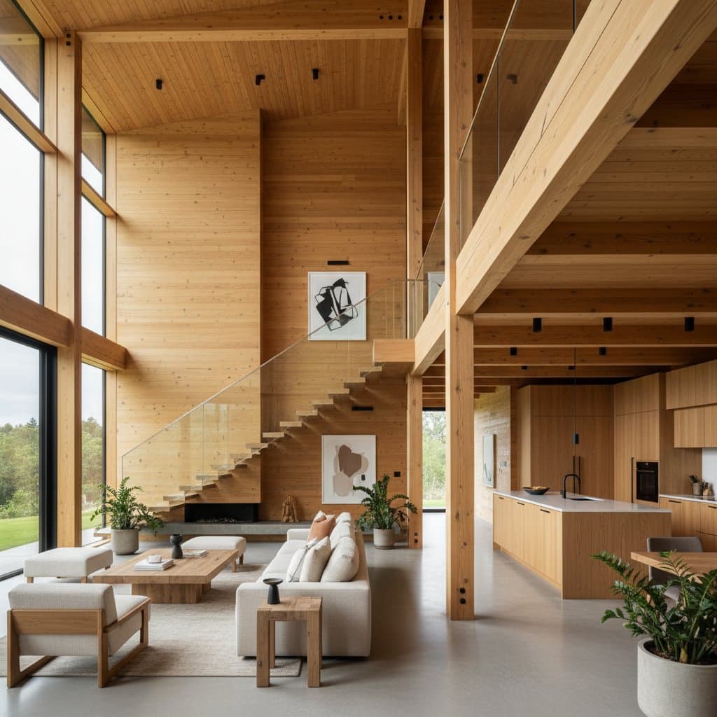 Featured image for Mass Timber Replaces Steel in Modern Home Building