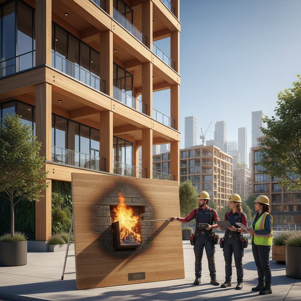 Featured image for Mass Timber: Fire-Safe Wood Building in 2025