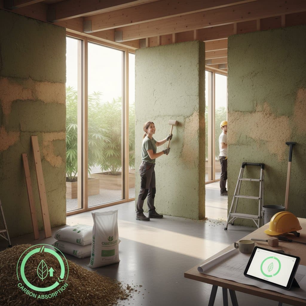 Featured image for Hempcrete Walls Absorb Carbon While They Insulate