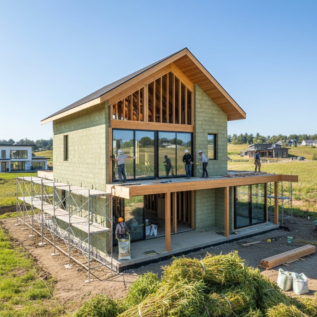 Featured image for Hempcrete Goes Mainstream as Carbon-Negative Building Material