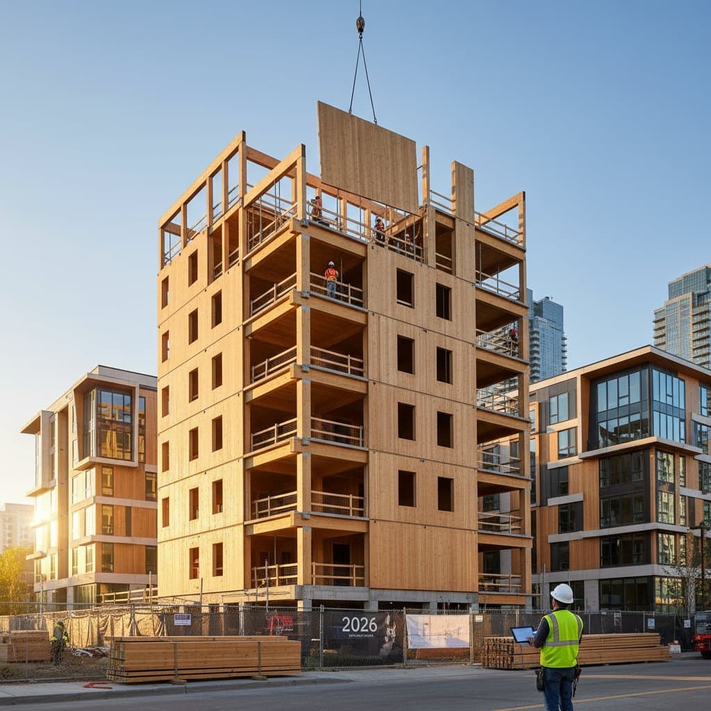 Featured image for Mass Timber Costs Drop as 2026 Codes Shift Building