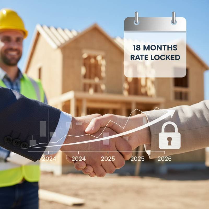 Featured image for Builders Now Lock Mortgage Rates for 18 Months