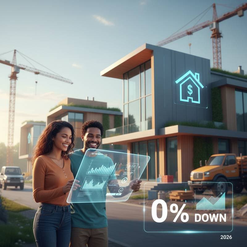 Featured image for Zero-Down Builder Financing Changes the Game for First-Time Buyers