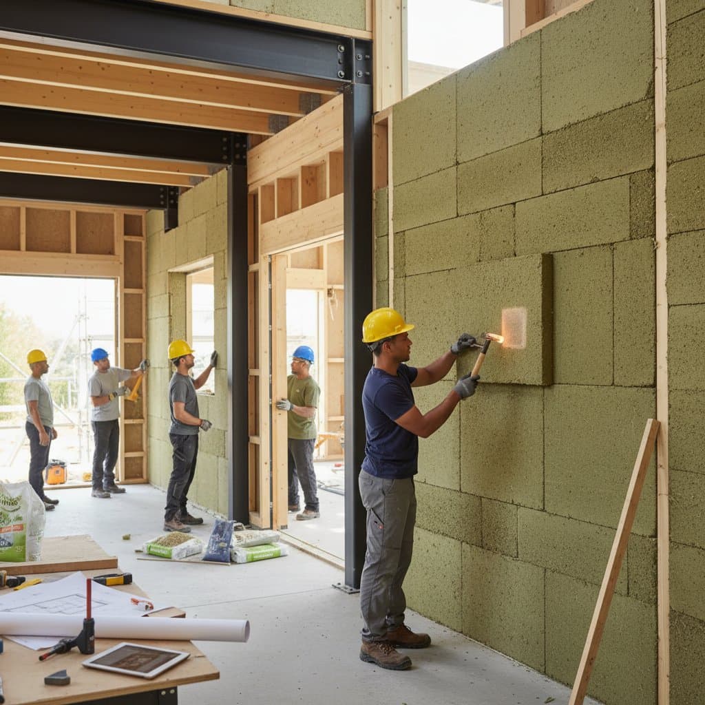Image for Why Fire-Resistant Hempcrete Walls Are Going Mainstream