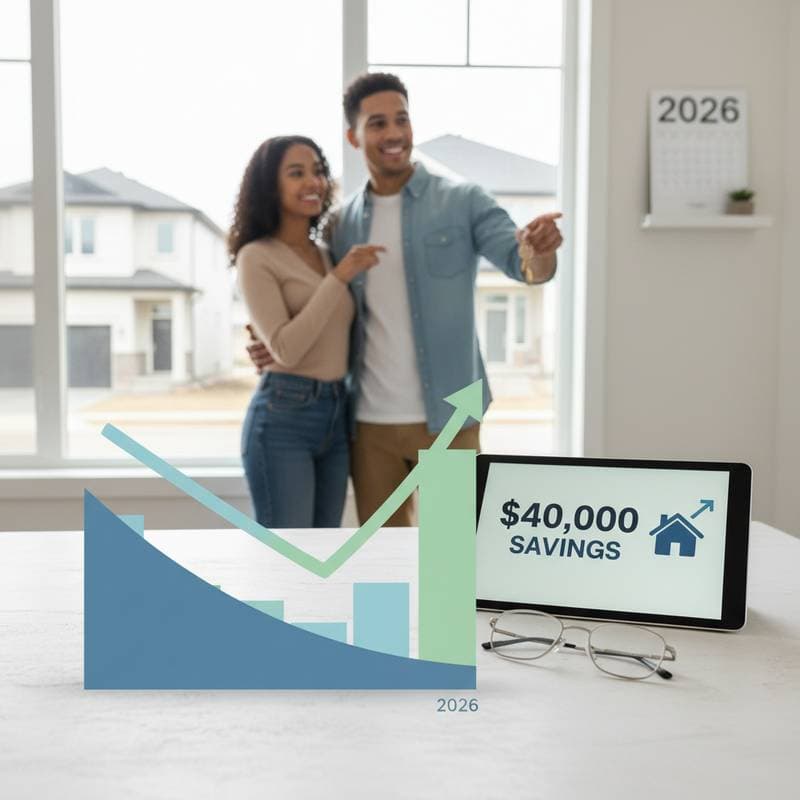 Image for Builder's 2-1 Buydown Saves $40K in 2026