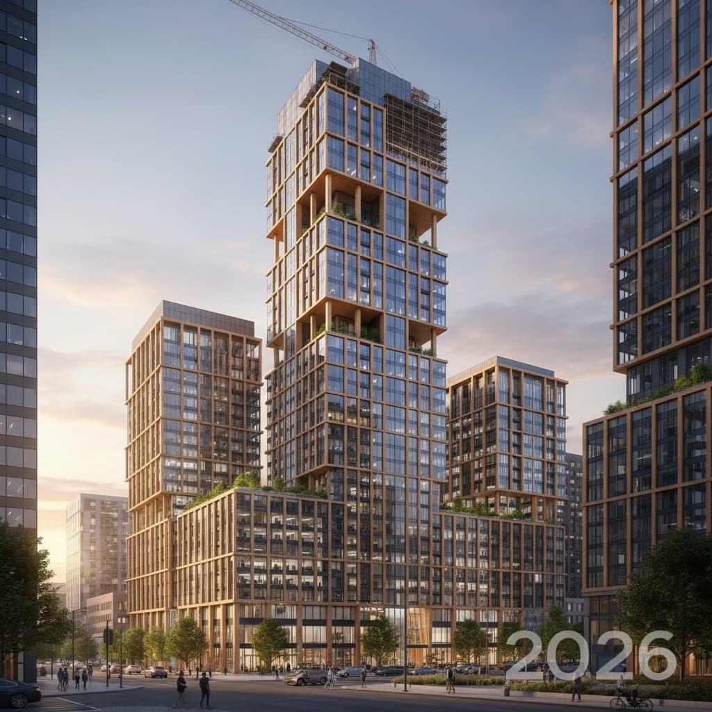 Image for Mass Timber Towers Gain Code Approval for 2026 Builds