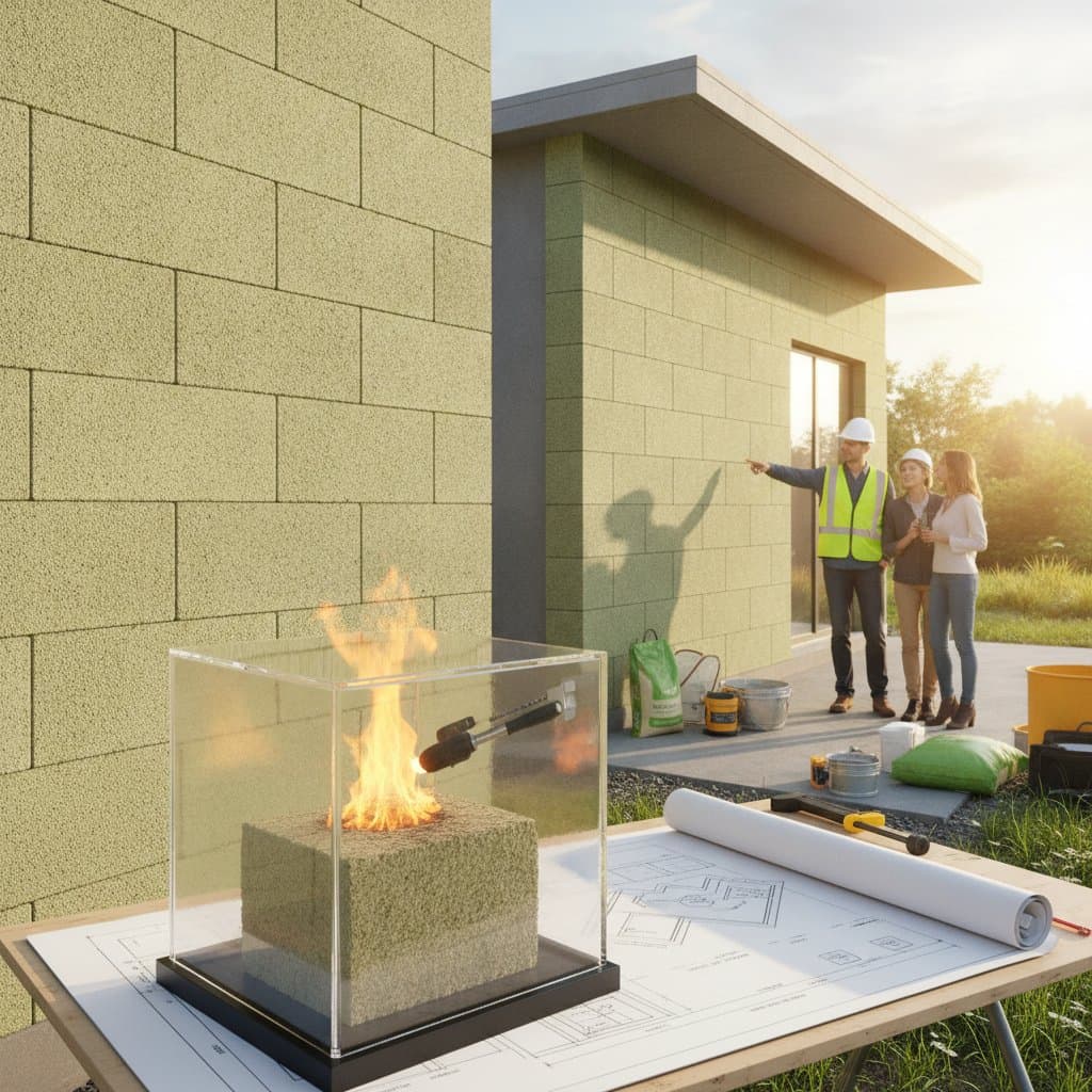 Featured image for Fire-Resistant Hempcrete Wins Building Code Approval