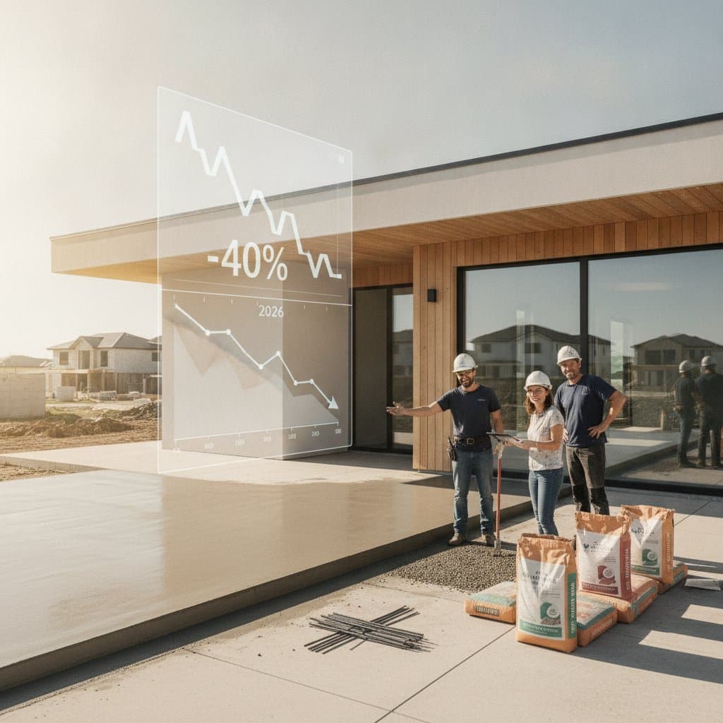 Featured image for Concrete Prices Drop 40% as Supply Chains Stabilize