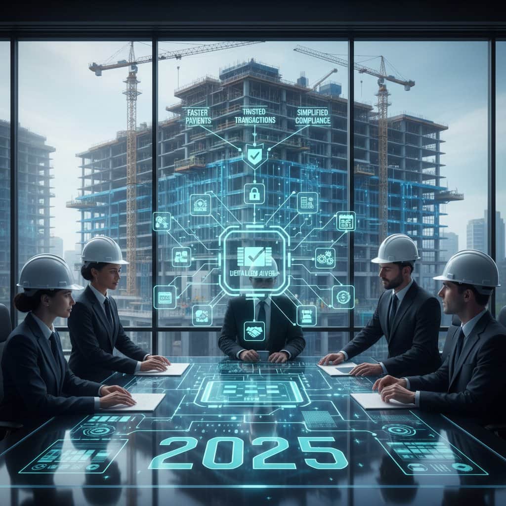 Featured image for Blockchain Ends the Lien Waiver Paper Chase in 2025