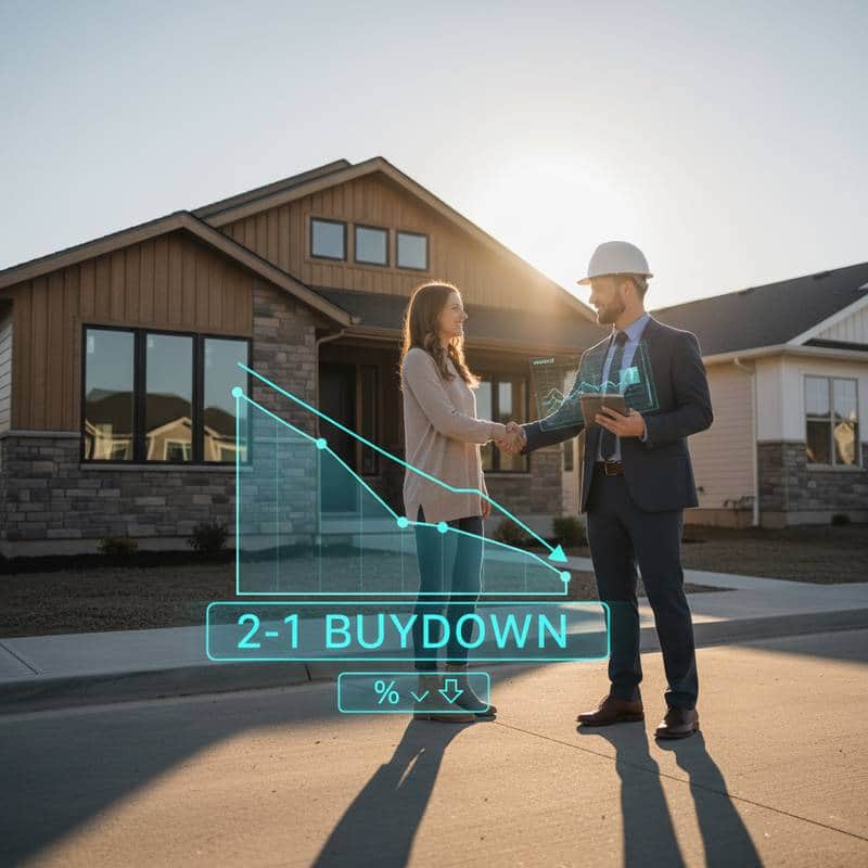 Featured image for Builders Pay Your Interest: 2-1 Buydown Explained