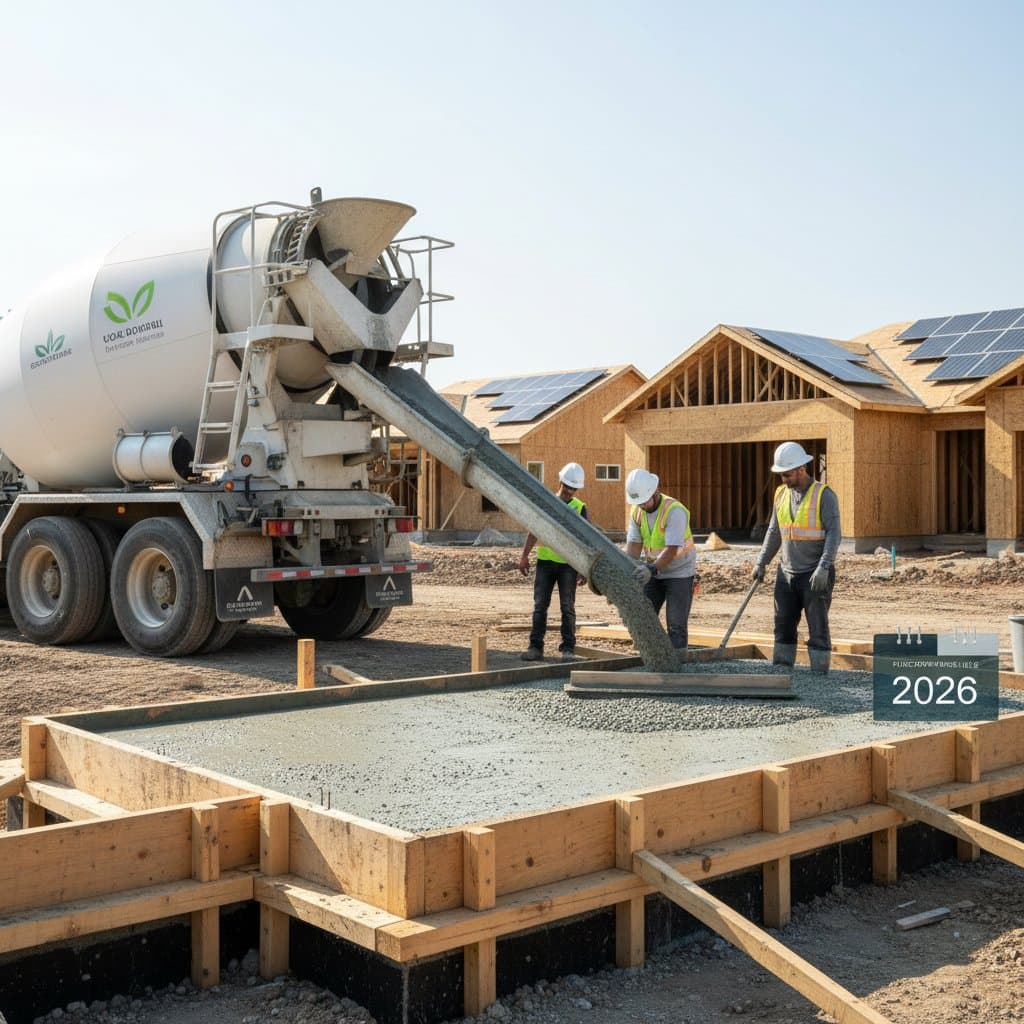 Featured image for Builders Switch to Carbon-Neutral Concrete in 2026
