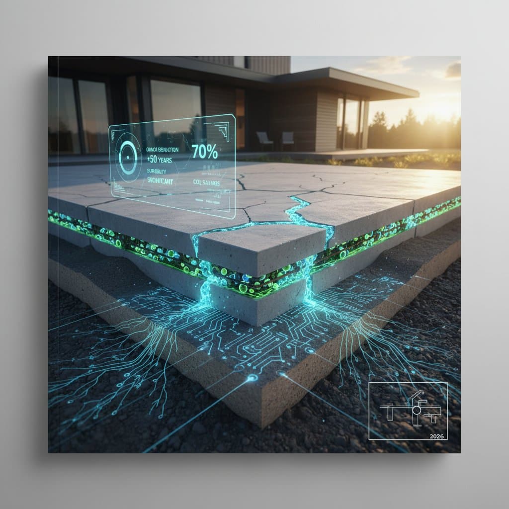Featured image for Self-Healing Concrete Cuts Foundation Repairs by 70%