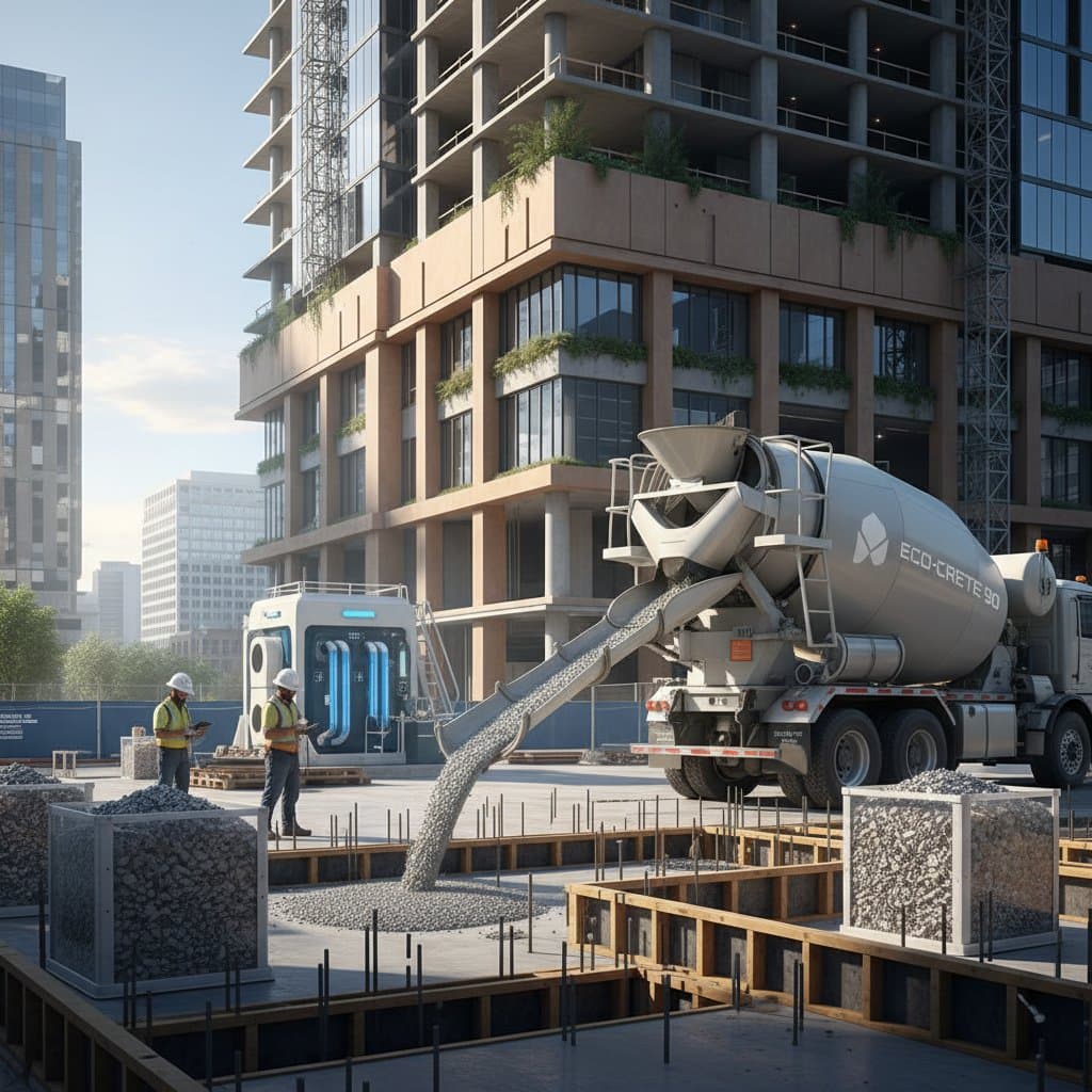 Featured image for 2026 Concrete Cuts Builder Emissions by 90 Percent