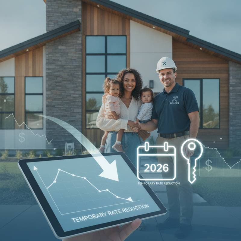 Featured image for Builders Pay to Lower Your Rate for 3 Years
