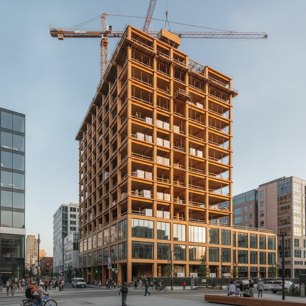 Featured image for Mass Timber Buildings Reach 15 Stories With New Tech